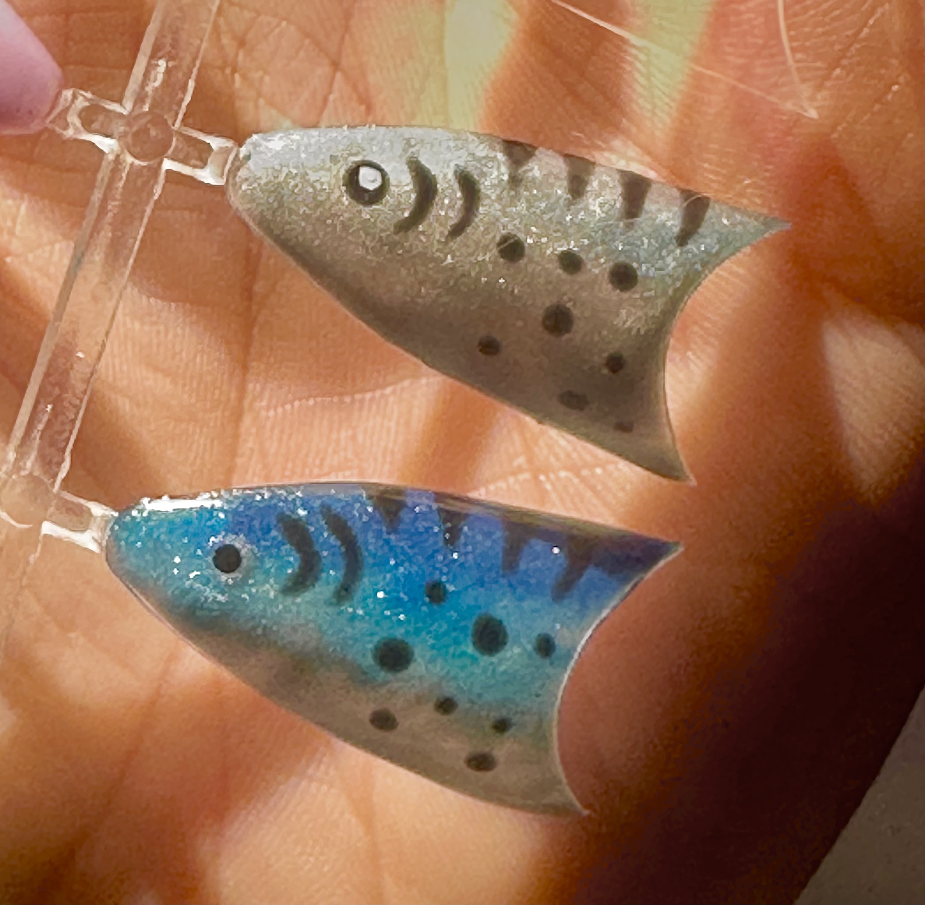 fish nail practice !.